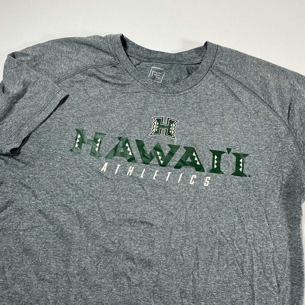 Pro Edge University of Hawaii Athletics T-Shirt Gray Gee Men's Size M